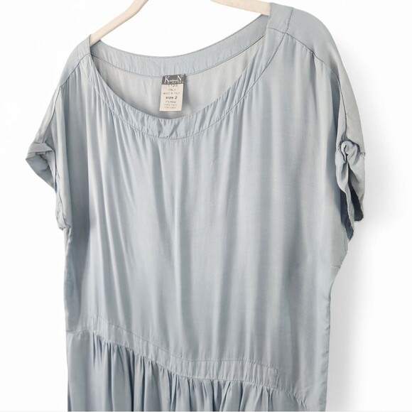 Kristensen Du Nord Mid-length Vidcose Raw Hem dress M - Picture 2 of 10